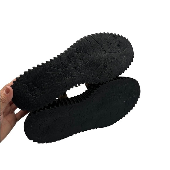 NEW AGL | Violante Platform Slingback Sandal in Python print - Picture 6 of 7